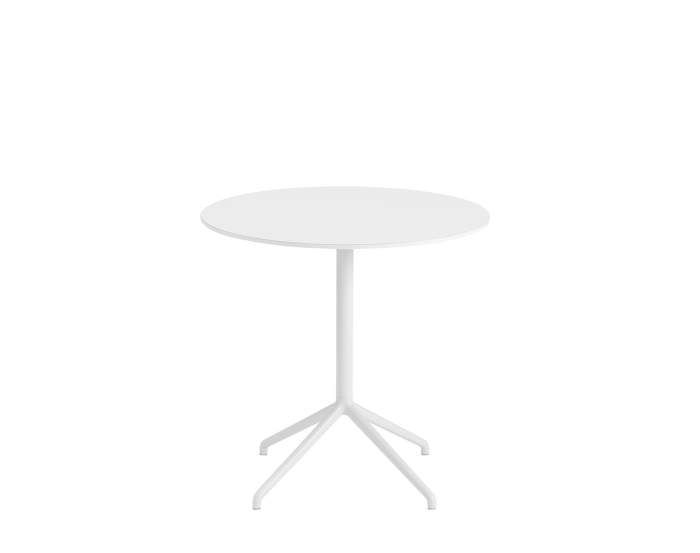 Still Café Table Ø75 x 73 cm, white