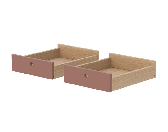 Popsicle drawers for desk