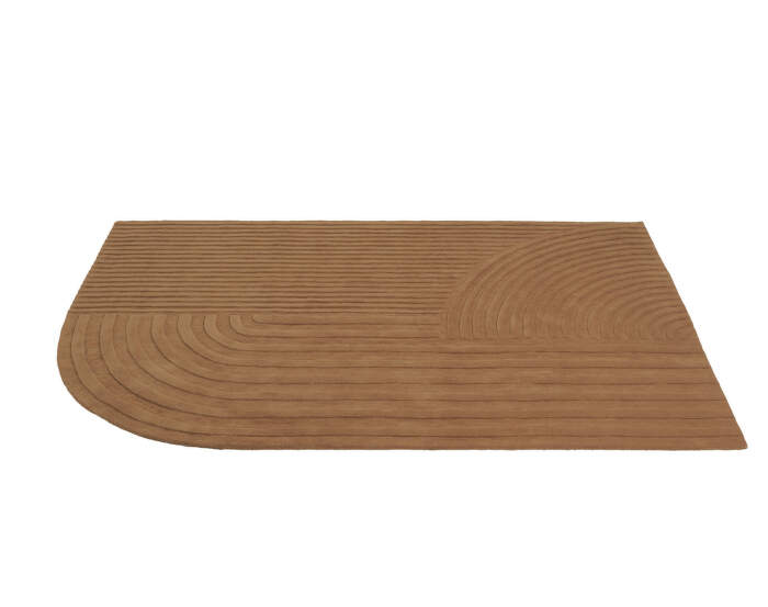 Relevo Rug 200x300, Burnt Orange