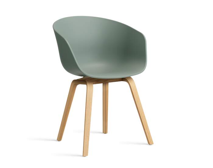 zidle-AAC 22 Chair Oak, fall green