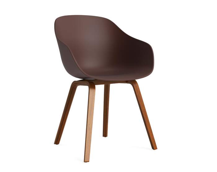 zidle-AAC 222 Chair Walnut, raisin