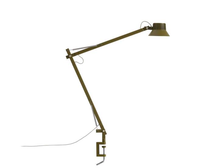lampa-Dedicate Table Lamp L2 w. Clamp, brown green