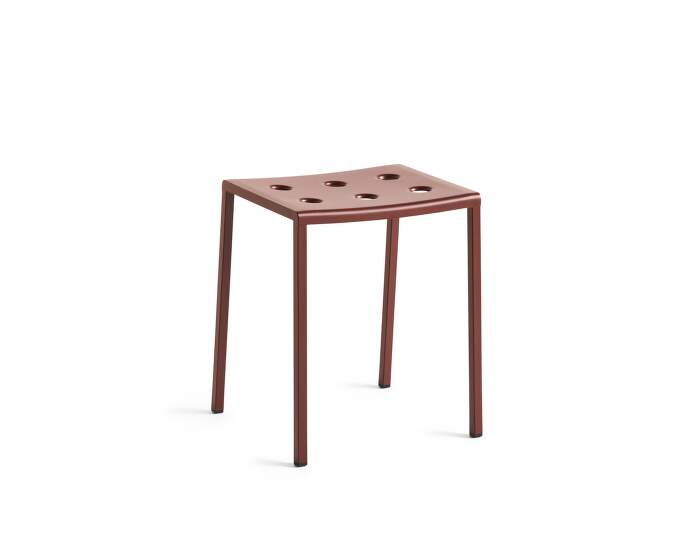 stolicka-Balcony Stool, iron red