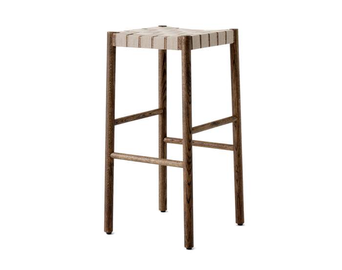 stolicka Betty TK8 Bar Stool, smoked oak / natural webbing