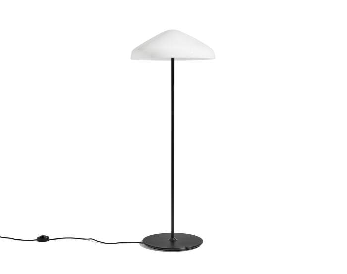 lampa-Pao Glass Floor Lamp, white opal