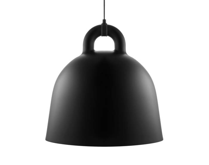 Lampa Bell, L, černá