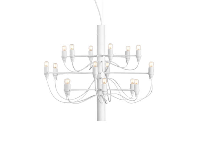 Lustr 2097/18 Clear Bulbs, matte white