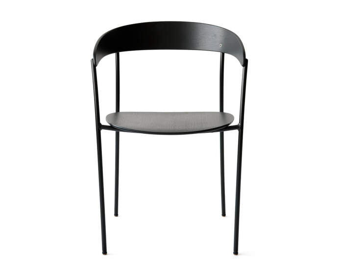 Židle Missing Armchair, black ash