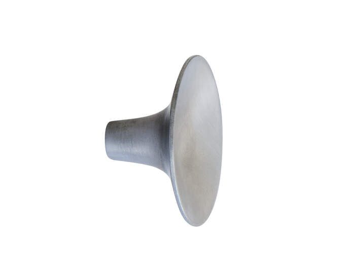 Věšák HiHat Knob Medio 2 ks, brushed steel
