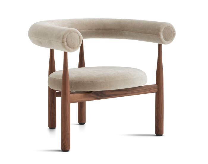 Křeslo Bukowski, walnut/Rest 23