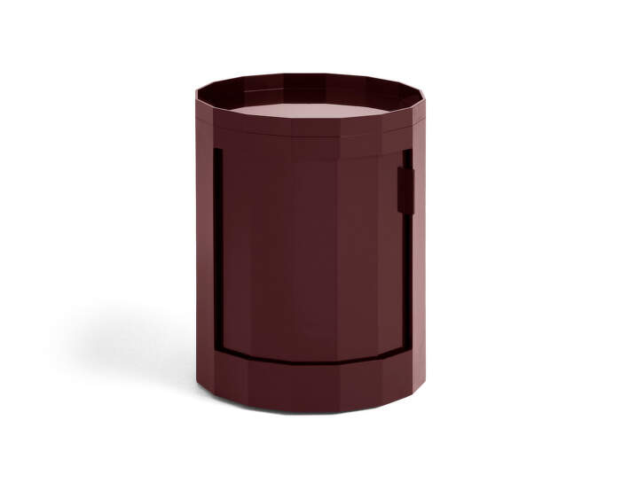 Úložný stolek Facet Cabinet Low, burgundy