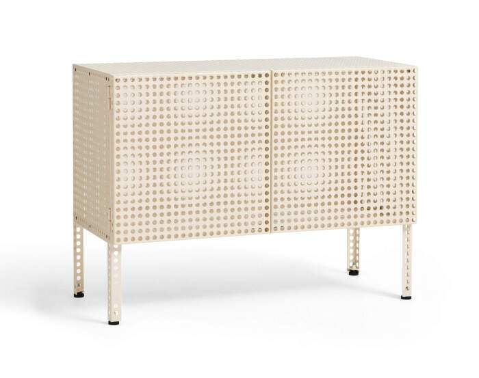 Skříňka Perforated Cabinet Floor Small, eggshell
