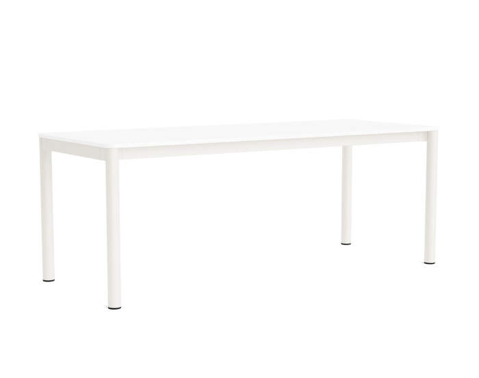 Stůl Annex Flush 200x80, cream white/white laminate