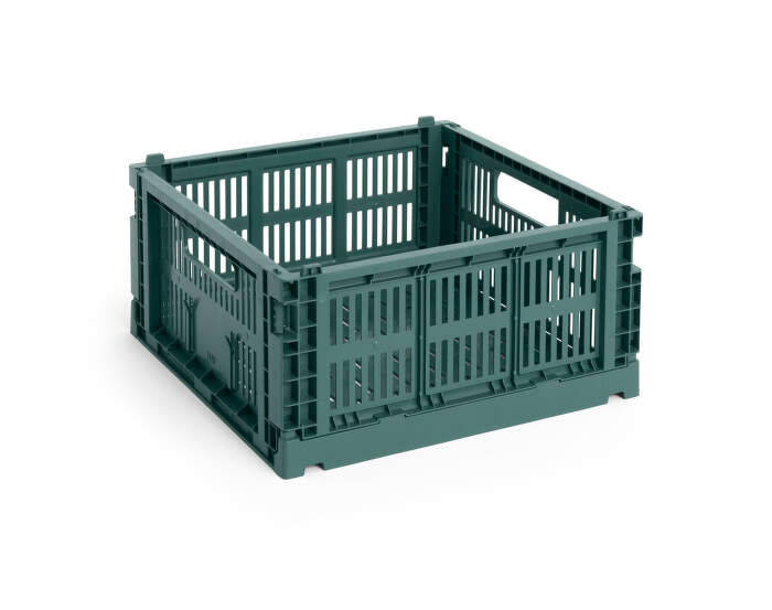 Úložný box Colour Crate Square M, dark green