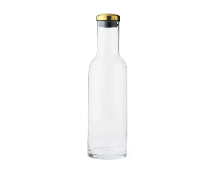 Bottle Carafe w. Brass Lid