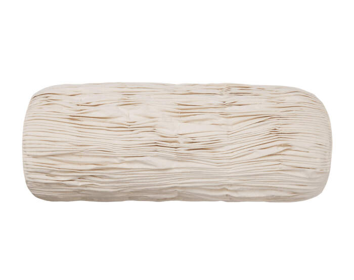 Polštář Falda Smocked Bolster, undyed