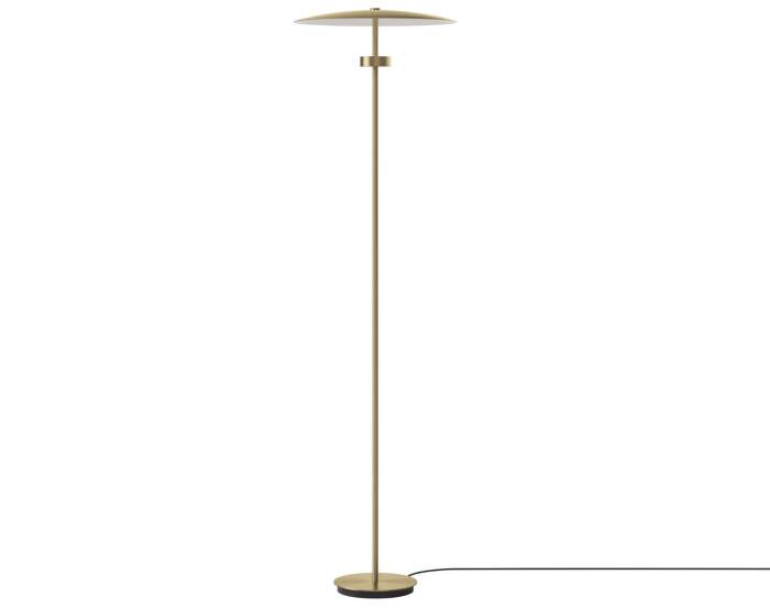 Stojací lampa Reflection, brass lacquered aluminium