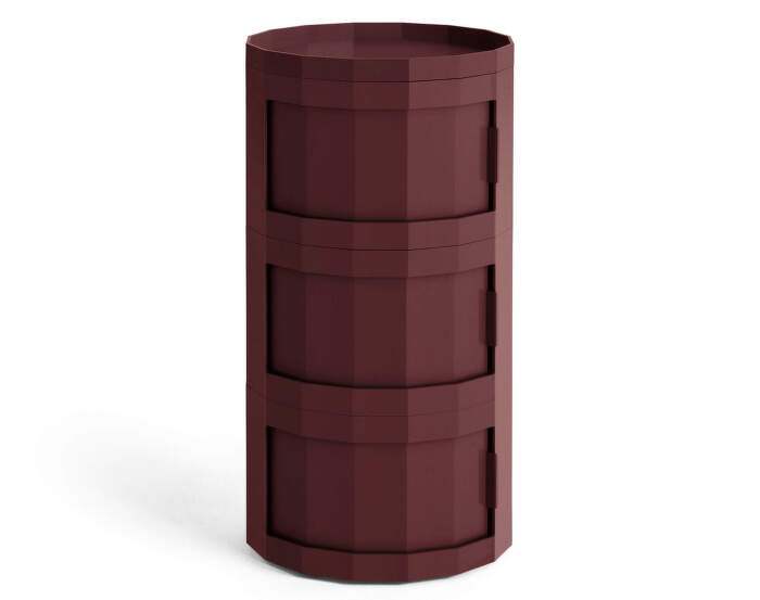 Úložný stolek Facet Cabinet 30, burgundy