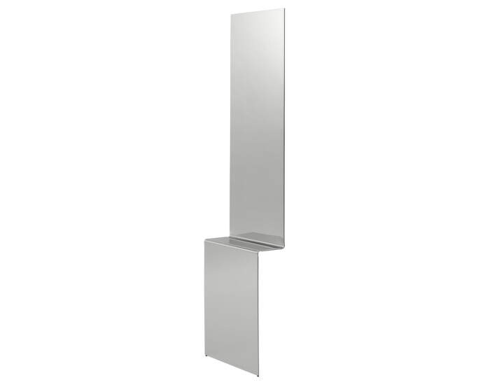 Zrcadlo Pleat, polished steel