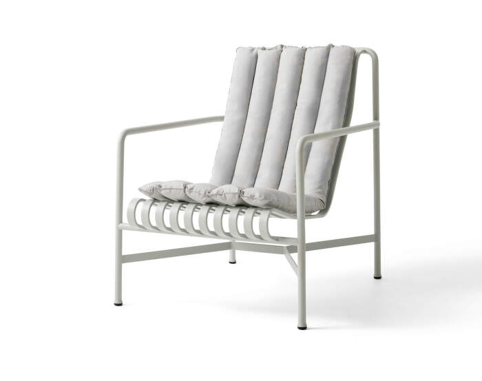 Textilní podsedák Palissade Lounge Chair High Soft Quilted Cushion, sky grey