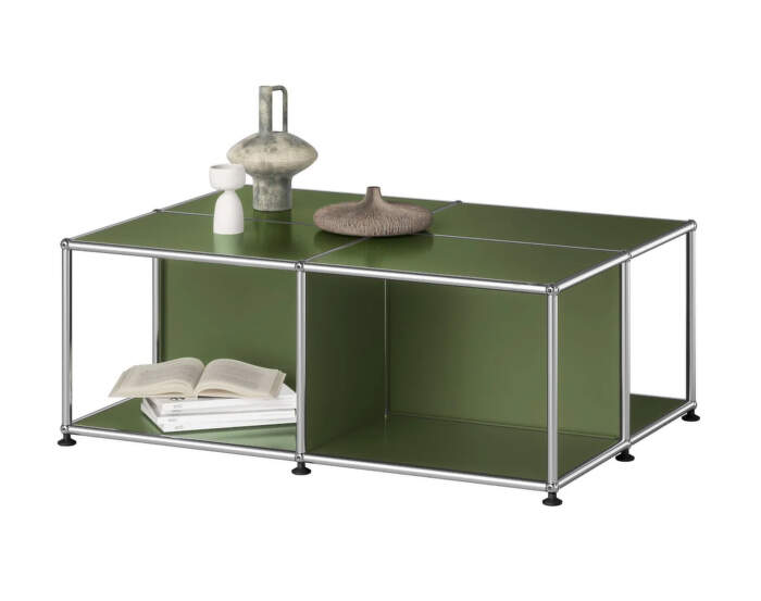 Konferenční stolek USM Haller LB8, olive green
