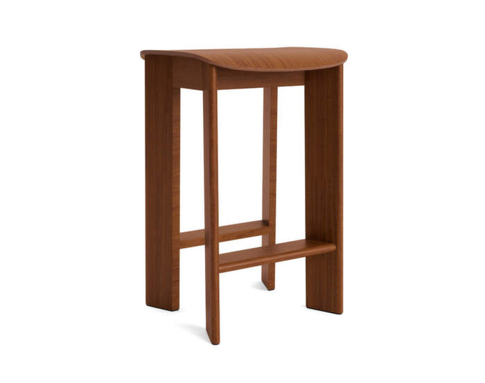 Barová stolička Chisel 30 H65, walnut