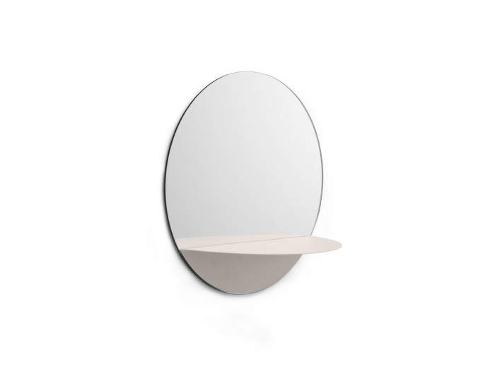 Zrcadlo Horizon Round, white