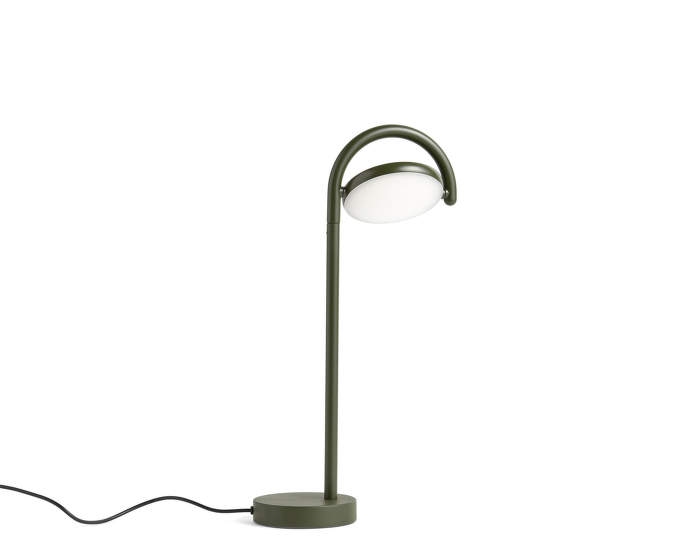 Marselis table lamp, khaki green