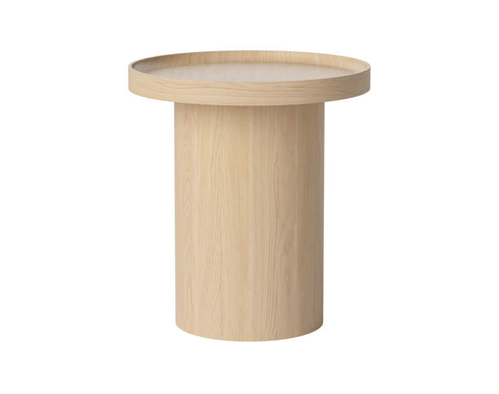 Plateau Coffee Table Small, white lacquered oak
