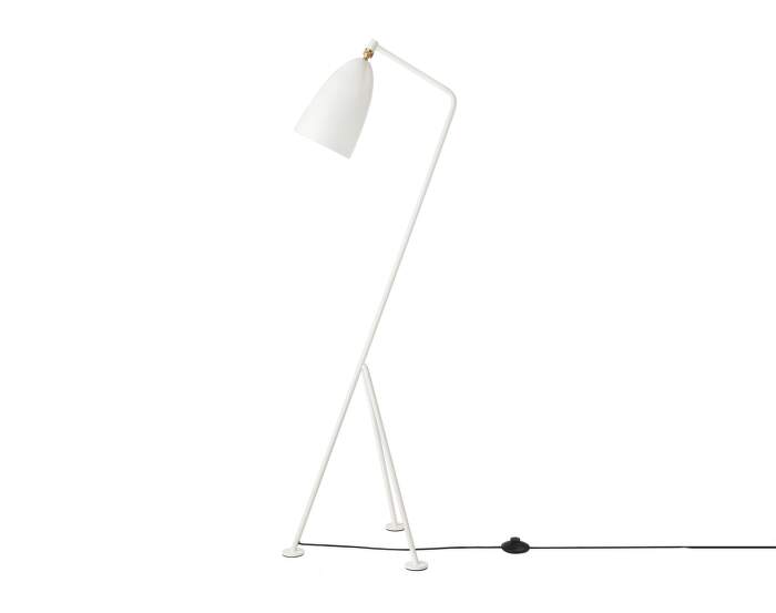 Gräshoppa Floor Lamp, alabaster white