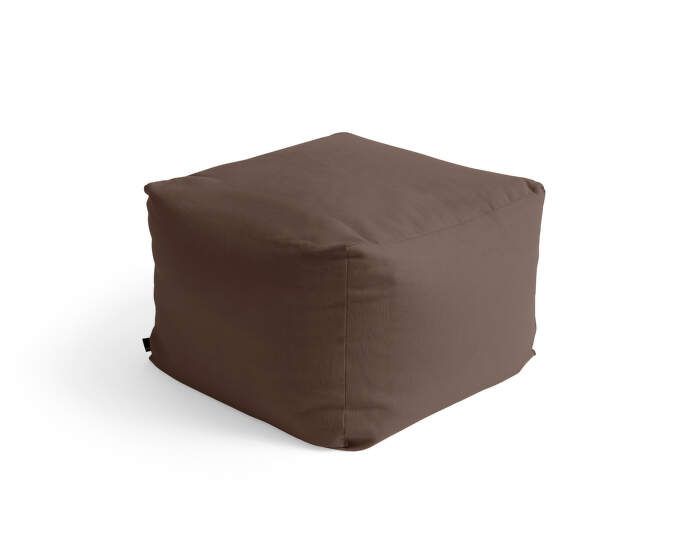 Pouf Planar, dark brown