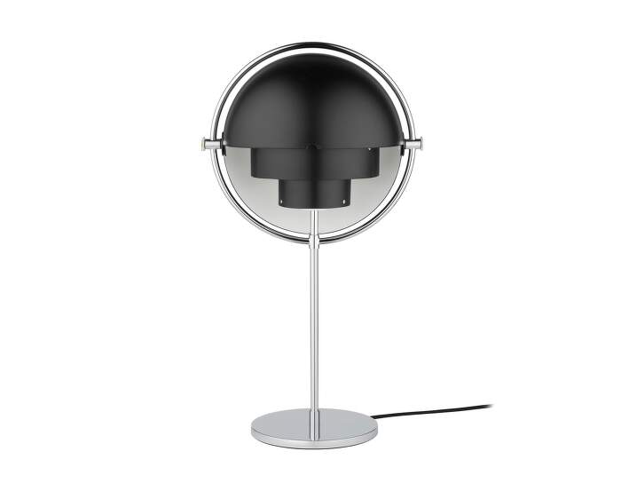 lampa-Multi-Lite Table Lamp, black / chrome