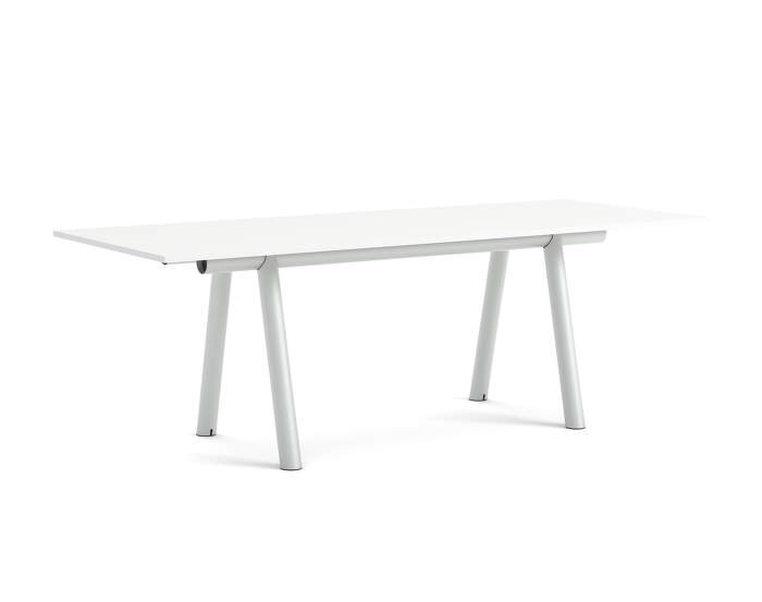 stul-Boa Table 280x110x95 cm, metallic grey / white
