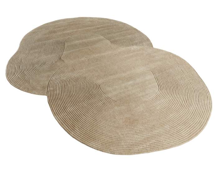 koberec-Zen Rug Shaped 250x333, dark beige