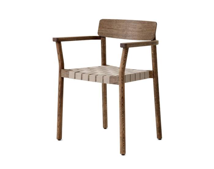 zidle-Betty TK9 Armchair, smoked oak / natural