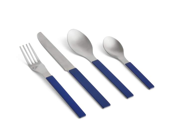 pribor-MVS Cutlery 4 piece set, dark blue