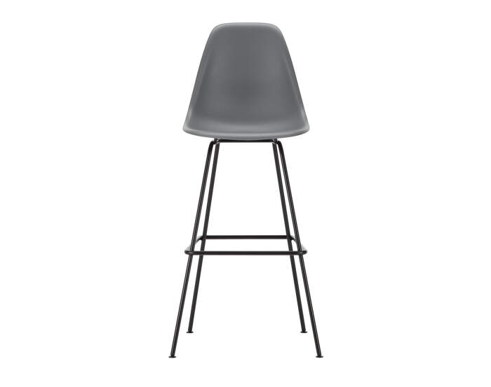 Barová židle Eames Plastic High, granite grey