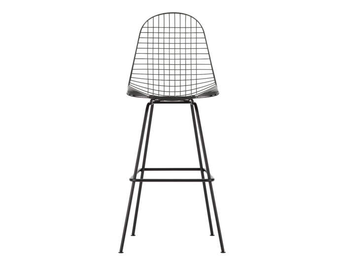 Barová židle Eames Wire High, basic dark