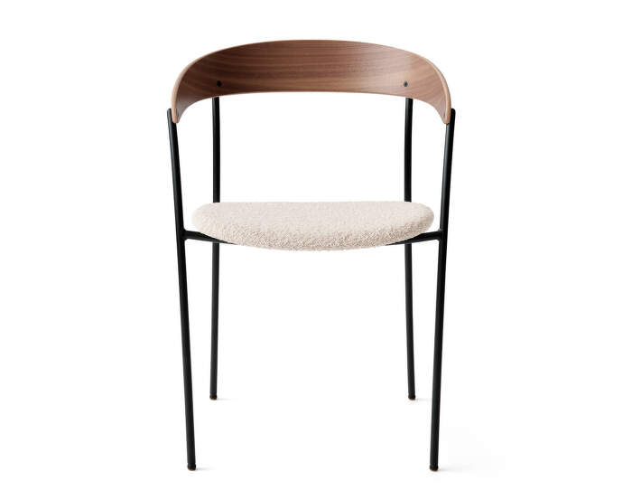 Židle Missing Armchair, lacquered walnut/Barnum 24