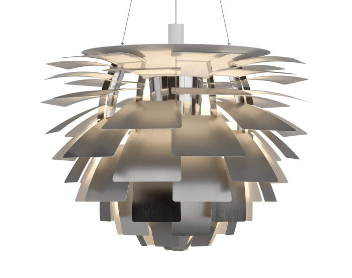Závěsné svítidlo PH Artichoke Ø84, stainless steel