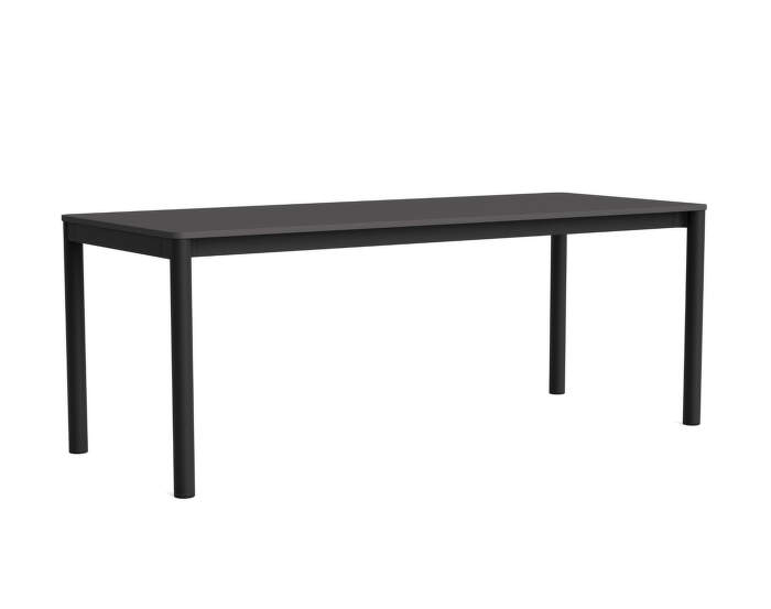 Stůl Annex Flush 200x80, charcoal/dark grey