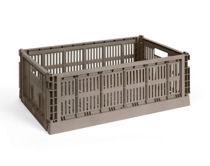 Úložný box Colour Crate L, warm grey