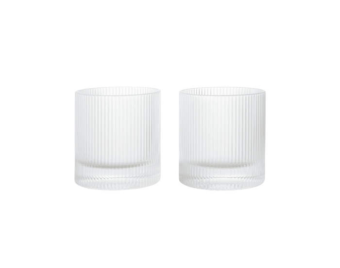 Sklenice na vodu Ripple Tumbler set 2 ks, clear