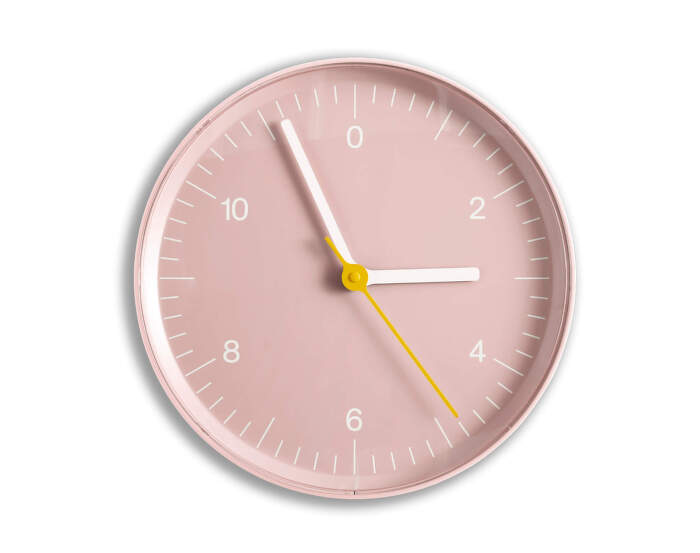 Nástěnné hodiny Wall, pink