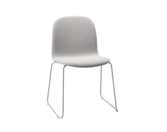 Židle Visu s kovovou podnoží, čalouněná