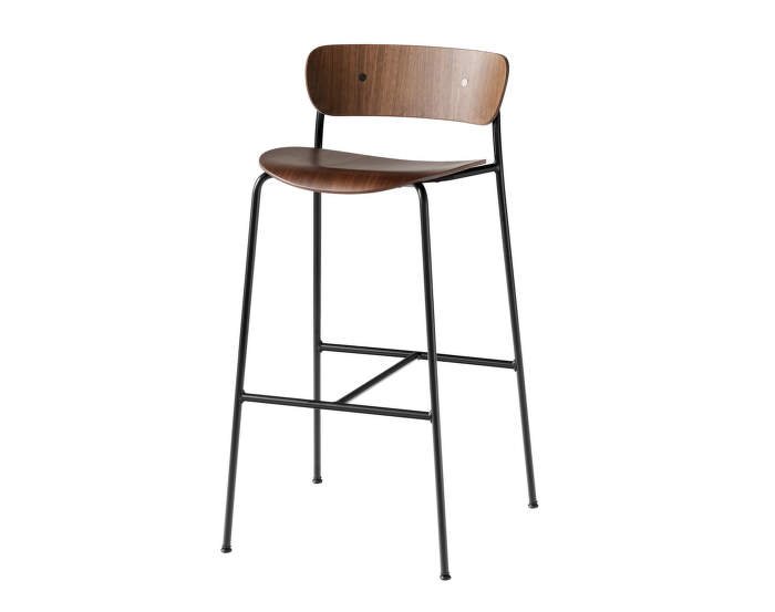 Barová stolička Pavilion AV9 75 cm, walnut