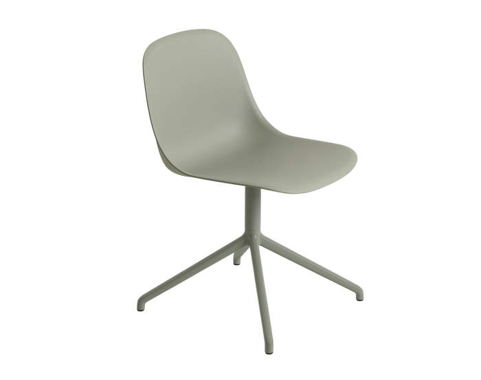 Fiber Chair Swivel, dusty green