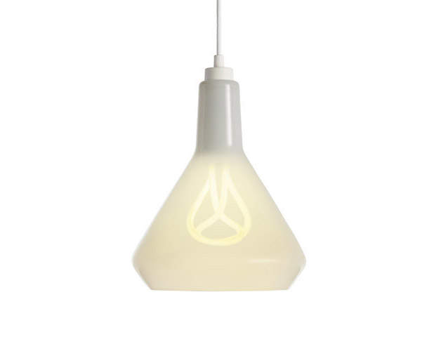 Plumen Drop Top Lamp Shade Set, bílá