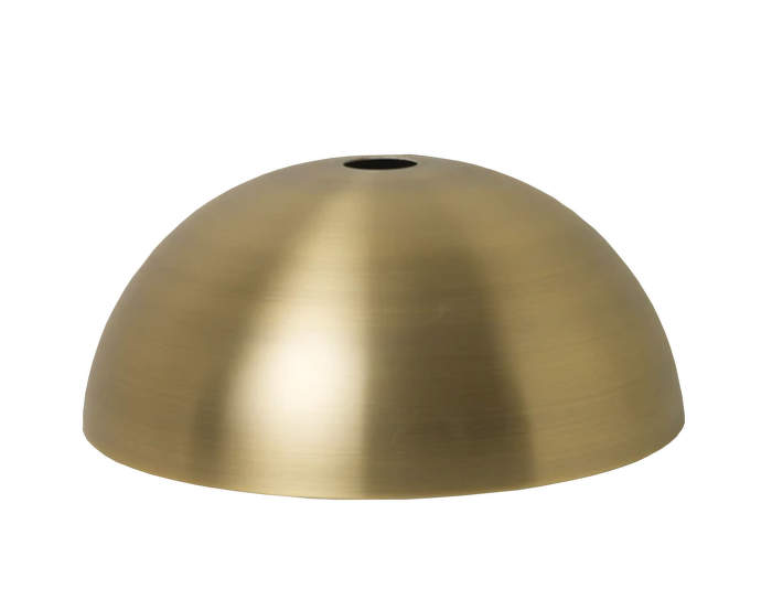 Dome Shade, brass