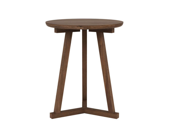 Walnut Tripod side table